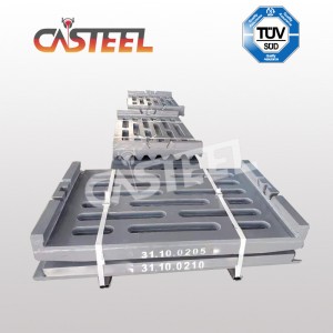 Части мобильной дробилки Terex Finlay J-1160, Jawface исправлены и качели