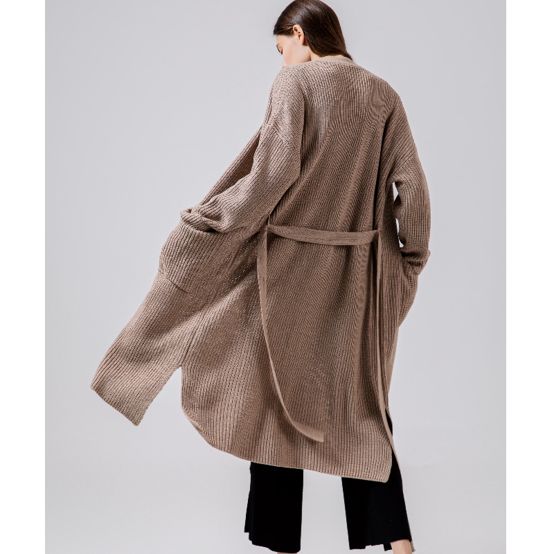 Свободные, стильные и случайные австралийские шерсти Cardigan65002#