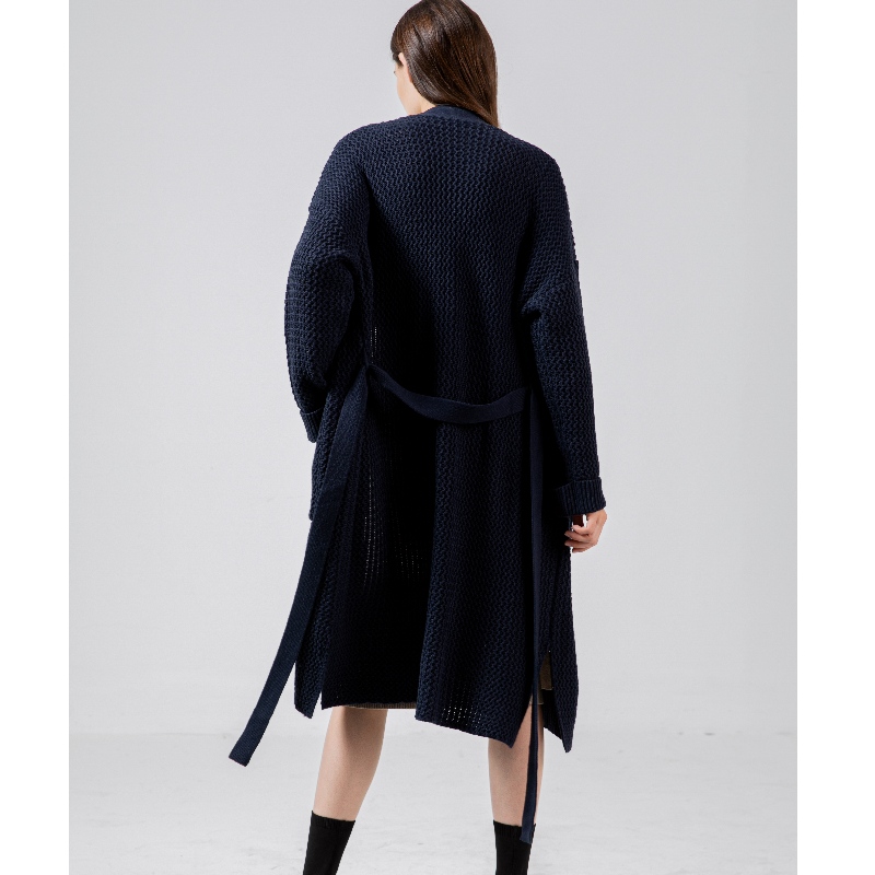 Свободные, стильные и случайные австралийские шерсти Cardigan65003#