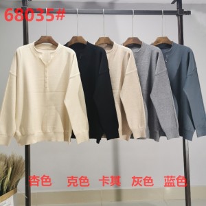 Модный Trend Casual Joker Foundation вязаный маленький U воротник один из лучших 68035#