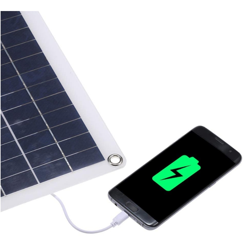 TYL 12W 18V 435 * 200 * 2,5 мм Polysilicon Солнечная панель для RV Крыша Лодка DC5V/DC12V 12W Двойной выходной двойной USB-интерфейс
