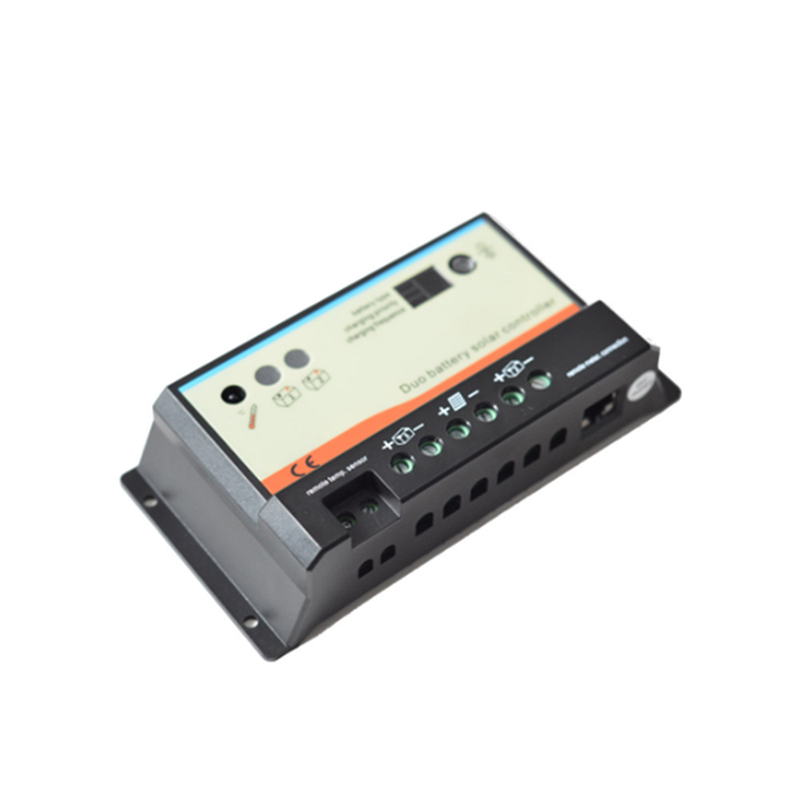 Egever Dual Battery Battery Control Control Controller 10A20A DUO-аккумулятор Регулятор с удаленным ЖК-метром MT-1 EPSOLAR EPIPDB-COM