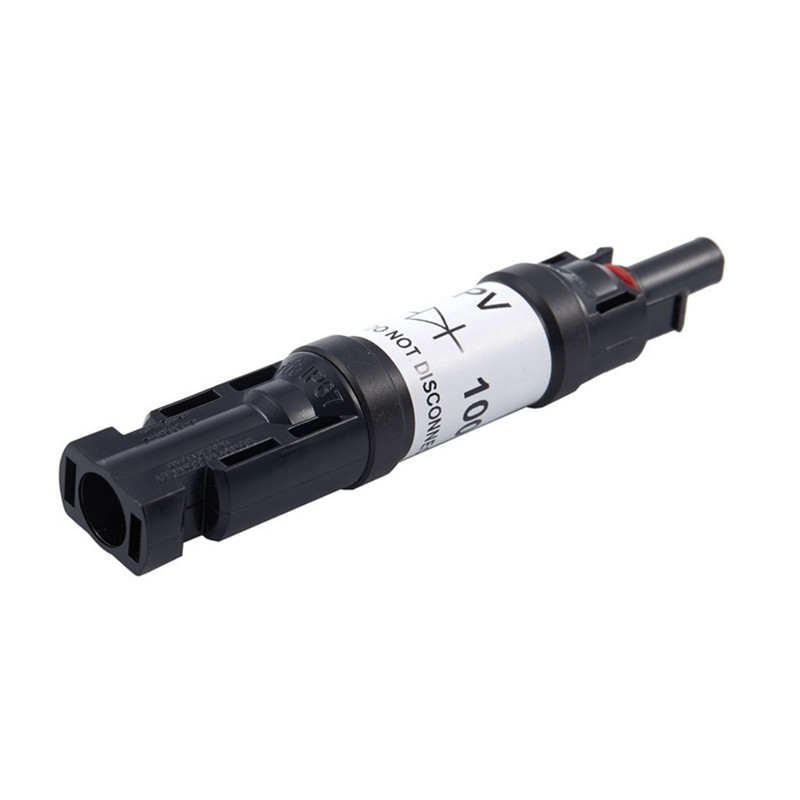 Разъем FUSE PV 10A 15A 20A 30A 30A 1000V DC мужчина для женской панели солнечной панели разъем на линии In-line предохранитель водонепроницаемый водонепроницаемый