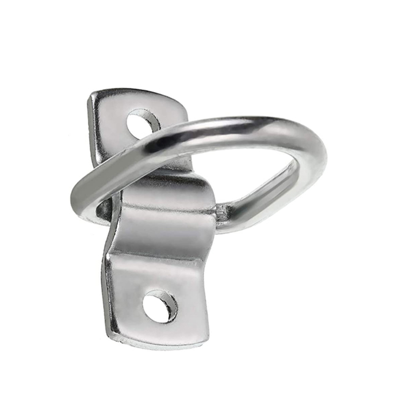 D-RIG TILE DONG Якорь 12x 1/4 \\ '\\' \\ 'Нержавеющая сталь D-Rings Прицеп D Кольцевые завязки, кронштейн D-кольца 700 фунтов, D-кольцевой монтаж, монтажную плату завязки. Точки для храповиков.