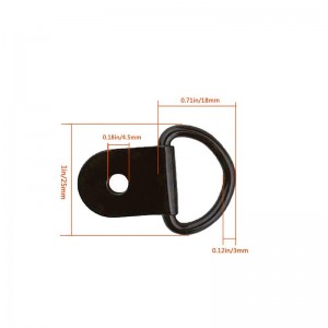 D-Ring Tie Downs, D-Rings Якорь Rebinging Ring для нагрузок на прицепы Грузовые автомобили RV Cambers Vans ATV SUV Лодки Мотоциклы и т. Д.