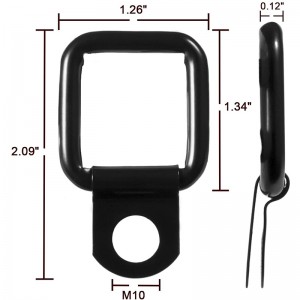 HARTTOP быстрой удаление застежки на гриле и гайки галстуки вниз D-кольцами Замена якоря на 1995-2017 гг. JK YJ TJ JKU Sports Sahara Freedom Rubicon X&Unlimited