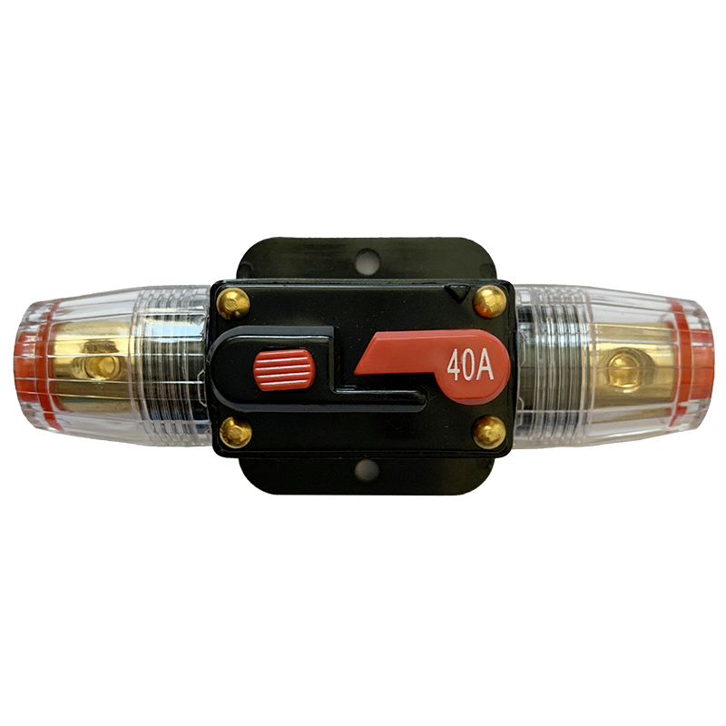 12V 24V 20A 30A 40A 50A 50A 60A 80A 100A 100A Автоматический выключатель предохранителей Автомобильный велосипед стереозвук для домашней солнечной системы 2 шт.