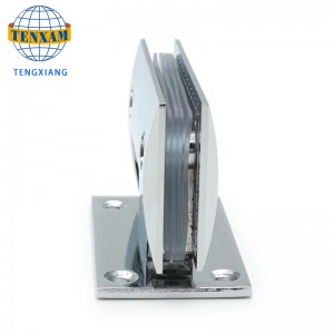 Наклонная ванная комната для ванной комнаты душевая комната стеклянный шарнир из нержавеющей стали дверной клип 90 градусов шарн...