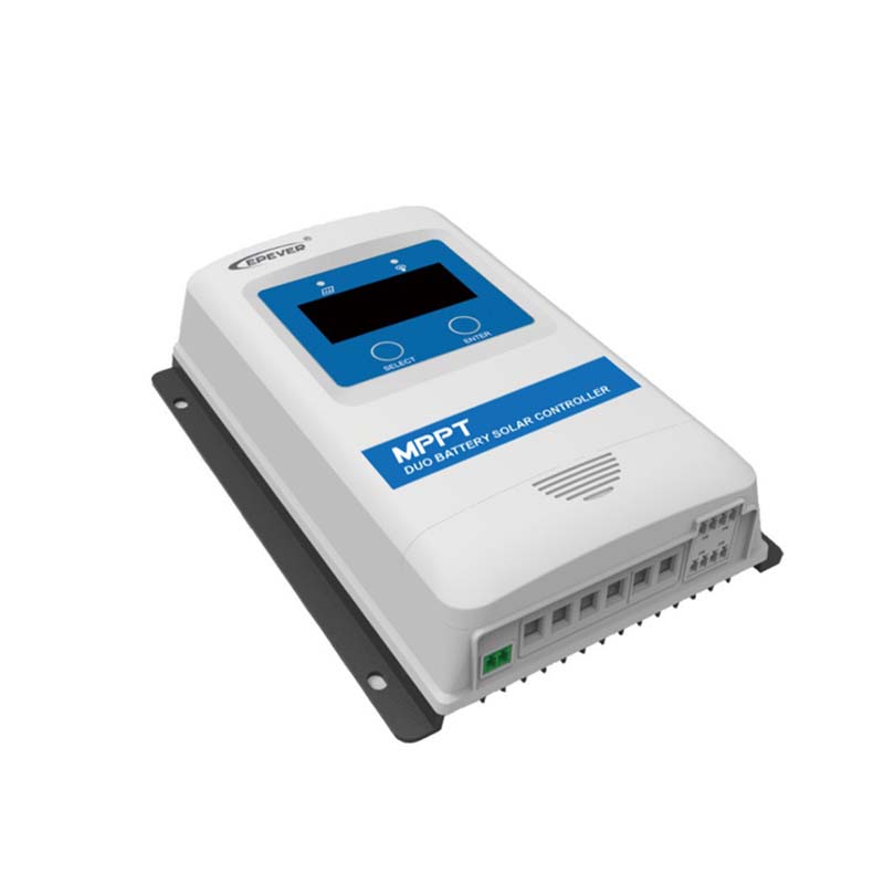 Egeer Duoracer MPPT 10A 20A 30A Солнечное зарядное устройство и контроллер разряда 12V 24V Автоматический регулятор аккумулятора для RV Camper