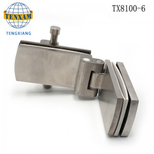 Специальный тип 135 градусов длиной ванной клип отель ванная комната ванная комната стеклянная дверь шарнирный душ