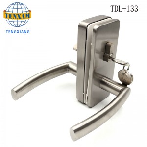 Коммерческие безраспломутные стеклянные дверные замки крюк замок с ручкой