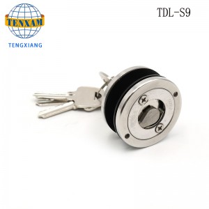 Высококачественные раздвижные стеклянные дверные замки с замком цилиндра