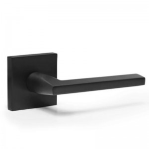 S7503 Рычаг для уединения дверей для спальни и дверей для ванной комнаты матовая черная