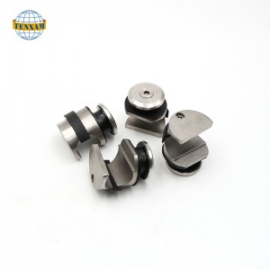 Стеклянная дверь скользящая система раздвижные двери висит с раздвижными колесами из нержавеющей стали