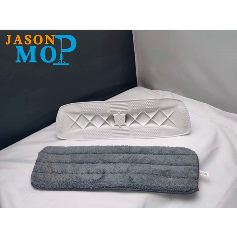 JASON 2020 Новая швабра с распылителем воды со стержнем из нержавеющей стали, чистая плоская швабра из микрофибры (JS-B2010)