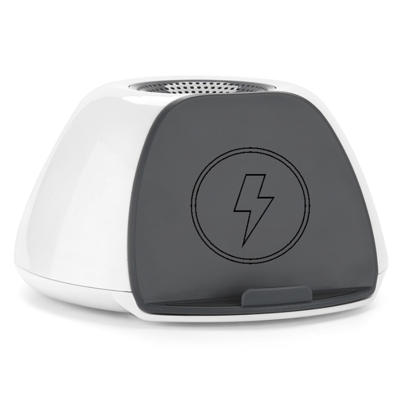 FB-BS2599W Bluetooth-динамик с QI Беспроводное зарядное устройство и Phone Craadel