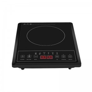 A13 Одиночная индукция горелки Приготовление ультратонких индукционных плиток, 8-уровневая мощность и контроль температуры с чер...