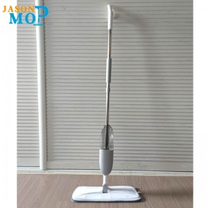 JASON 2020 Новая швабра с распылителем воды со стержнем из нержавеющей стали, чистая плоская швабра из микрофибры