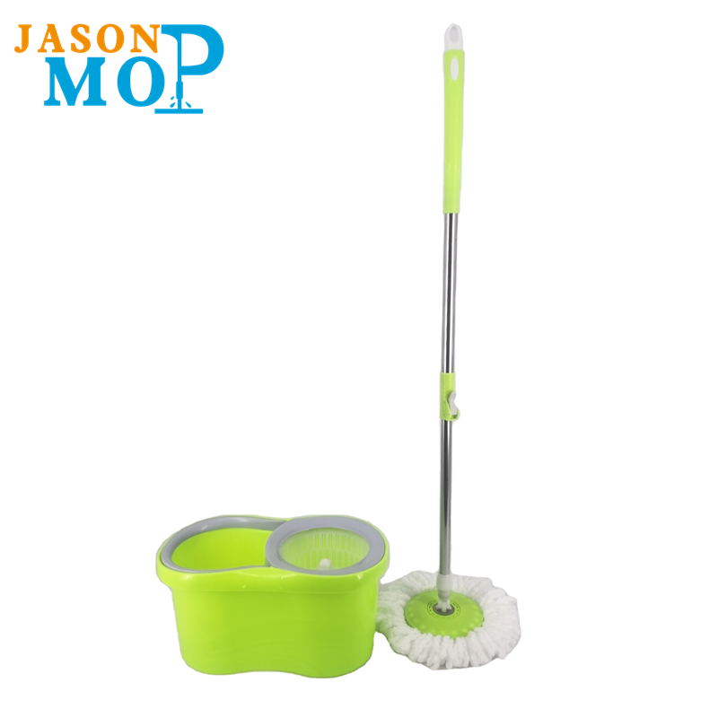 Jason Microfiber Spin SPOR 360 Easy Virting MOP Bucket Волшебный пол Очистка Спиннинг швабра и ведро