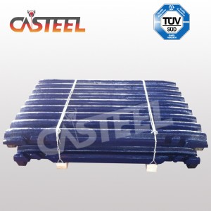 Terex JW40 Мобильная дробилка вкладыш, челюсть клина Toogle Jaw Guard