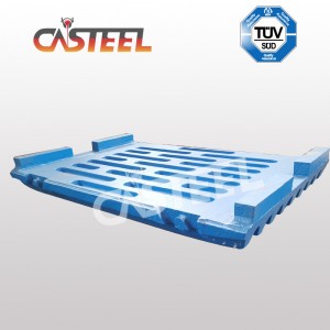 Terex JW40 Mobile Crusher Lister, челюсть клина Toogle Jaw Guard (1)