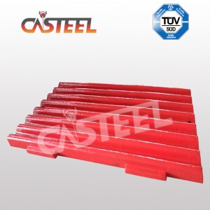 Шанхай Longyang челюсть дробилка частей PE800 * 1060 челюсти, боковые плиты