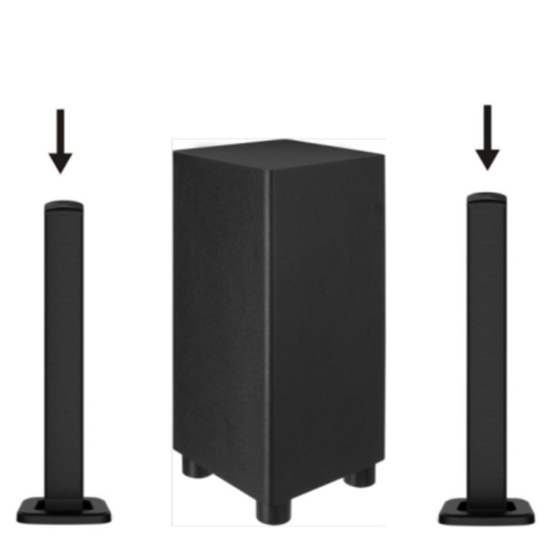 FB - SB313SW 2.1CH может разобрать ленту Bluetooth + башенный динамик 2in1 с внешним беспроводным микрофоном
