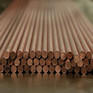 Красная медная палочка