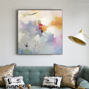 Оптом высокое качество ручной росписью живопись масляной живописи аннотация картина маслом на холсте