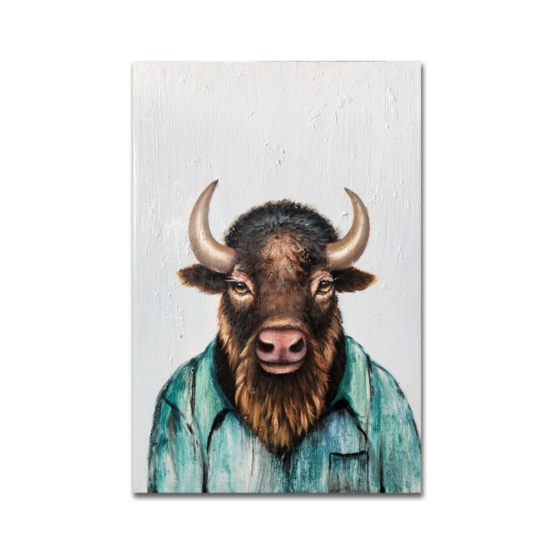 Wholesale handmade животное современное масло живописи холст дома украшения искусства работа