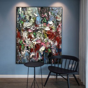 Оптом лестница входные украшения стены современное искусство абстрактное масло ручной работы холст картина картины