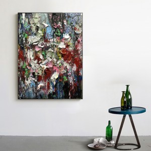 Оптом лестница входные украшения стены современное искусство абстрактное масло ручной работы холст картина картины