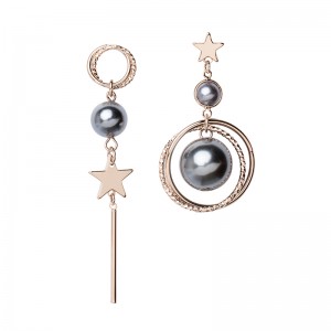 Корейская версия модных сережек настроения