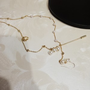 Серьги с присоединением брошь