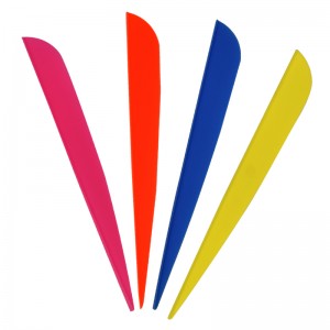 Nika archery 170009 5inch streamline TPU Лопасть для стрельбы из луки Все виды стрелков стрелки