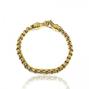 Европейская и американская мода из нержавеющей стали из нержавеющей стали, щедрой жемчужной цепи, браслет