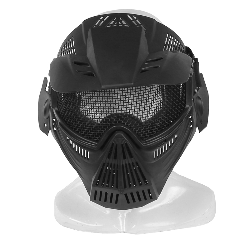 44 мА07-BK Airsoft Mask Tactical Mashs Полное лицо с защитой глаз для игр выживания CS