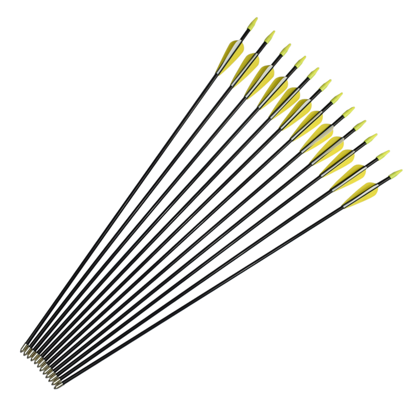 Elong Outdoor 110010 ID5MM 30 дюймов стекловолокна стрелка TPU лопатки стрельбы из лука