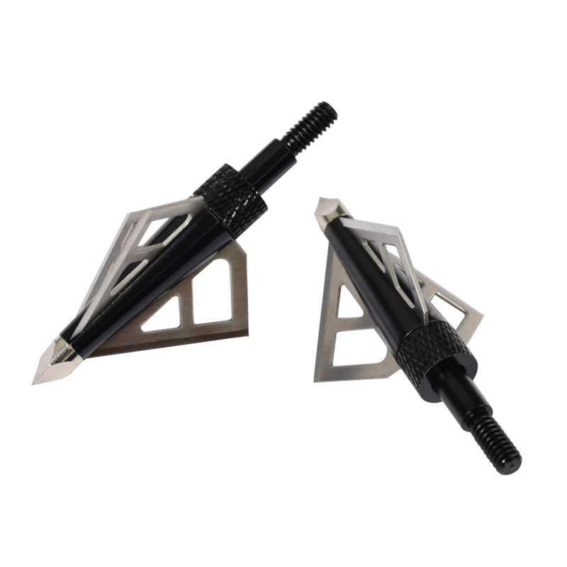 Nika Archery 15B028 3 Blade 100 Зерновые Broadheads для Archery Fressbow Bolt Стрелки Винт Советы Охота