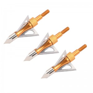 Nika Archery 15B030 100 зерна из нержавеющей стали Broadheads Archery Archery Bold Hunting