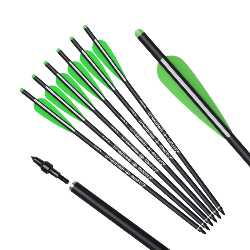 Elong Outdoor 116049-04 ID7.62mm 20inch RollFiberglass Bold Archery Съемки арбалетных болтов