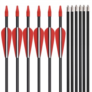 Elong Outdoor 110130 ID5MM 30 дюймов стекловолокна стрелка стрелка стрельба из лука