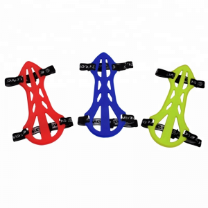 Elong Outdoor 440001 ARM охрана мягкая резина регулируемая двойная стрельба из лука, используя защитные