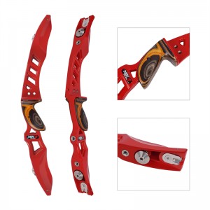 Nika Archeryery 220010 ET-3 21 дюйма RH ILF Recurve Ryer для воссказывания лука Открытая целевая стрельба