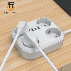 Новый продукт Немецкий стандарт с помощью линии Plug, с USB, а также типа C, немецкой стандартной доски поверхностной вилки поверхнос...