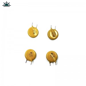 Желтая эпоксидная смола прямой свинец 14D471 Высокий перенапряжение Защитная защитная защита устройств сток-резистор металлоокси...