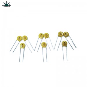 Оригинальный ODM резистора поставщик желтого кремний 10D221 диаметра 10мм оксид металла варистор MOV для питания