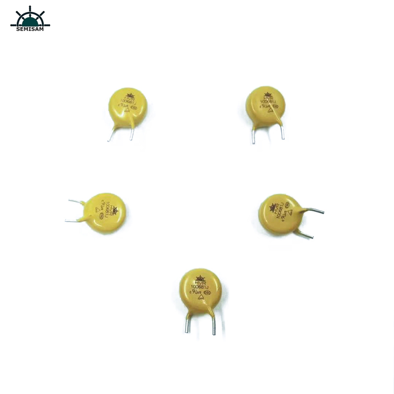 Китай Оригинальные компоненты Passive Electronics Passive, желтый MOV 10mm HVR10D681K варистор оксида цинка цинка