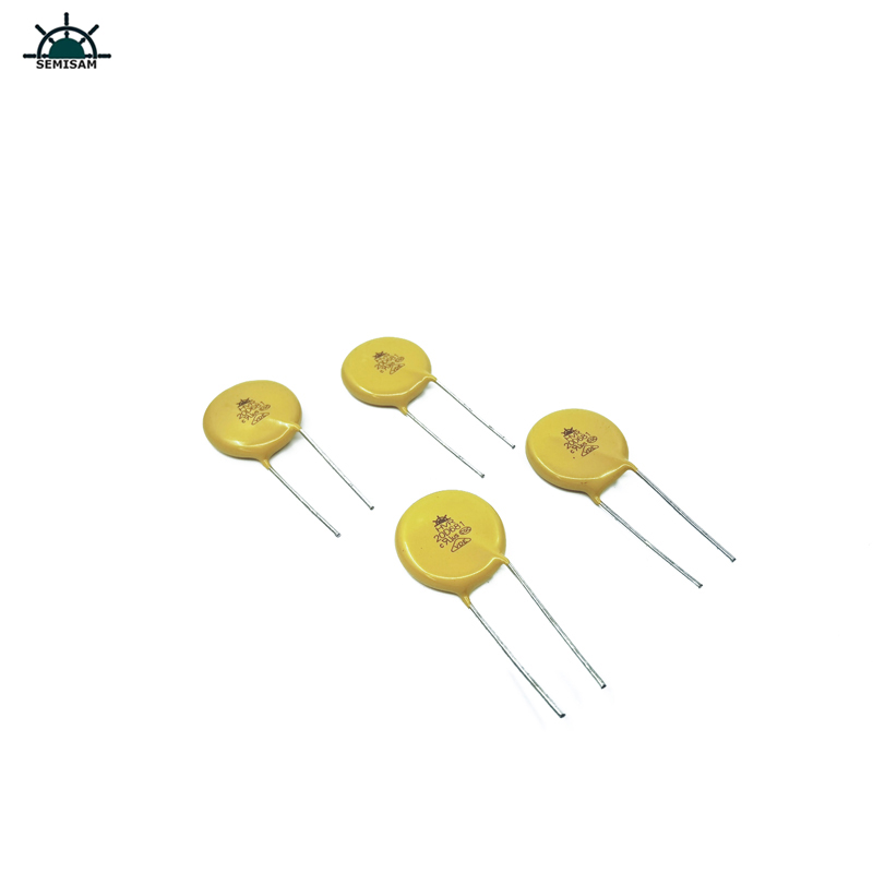 Китай Оригинальный производитель, желтый кремний MOV 20mm 20d681 680V ZOV VARISTOR MOV для защиты от перегрузки