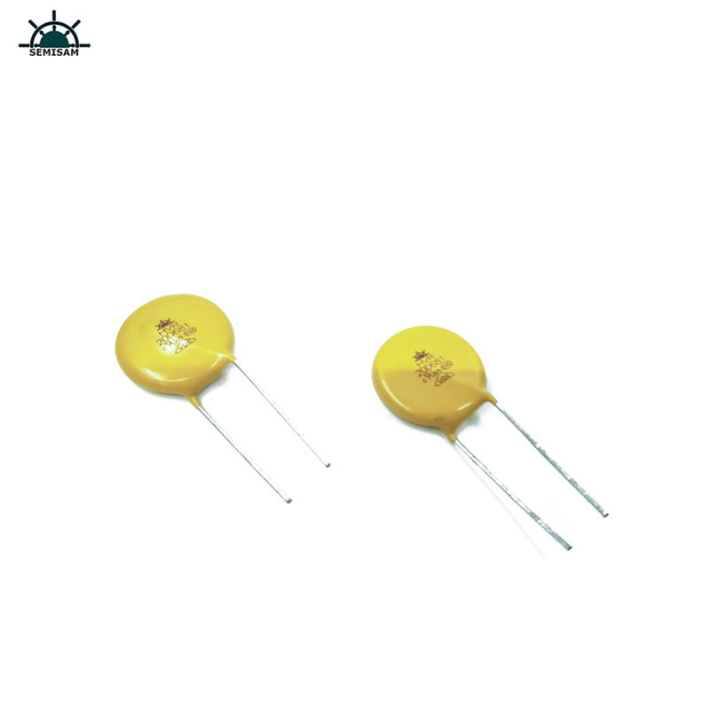 Китай Оригинальный производитель, желтый кремний MOV 20mm 20d681 680V ZOV VARISTOR MOV для защиты от перегрузки